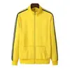 Transfronterizo - Uniformes de Equipo Personalizables Traje Casual Deportivo de Tres Rayas de Moda Chaqueta con Cuello Alto para Hombre Ropa Deportiva