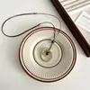 Collar con Colgante Largo de Piedra Ojo de Tigre Dorado para Mujer, Lujo Ligero, Estilo de Gama Alta, Cadena para Suéter, Accesorio Versátil de Nicho para el Día a Día