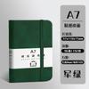 Caderno Pequeno A7 Cor Verdadeira Caderno Portátil Estudante Levar Mini Bolso com Aba Tipo Calça Simples Palavra