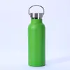 Garrafa Espacial Grande para Esportes e Caminhada Estilo Americano Camada Dupla Transfronteiriça Aço Inoxidável 304 Sublimação Copo Térmico Garrafa de Água para Exterior