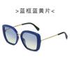 Gafas de sol de moda Yingling con montura de PC, nuevas gafas de sol de moda, tendencia de comercio exterior europea y americana, gafas de sol ligeras de lujo para hombres y mujeres, lote de gafas de tiro callejero