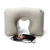 Almohada inflable de viaje en forma de U viaje Sanbao almohada para el cuello almohada lumbar inflable pvc engrosado flocado almohada en forma de U