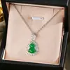 Collar de acero de titanio con cadena para clavícula femenina, imitación de calcedonia de hielo alta natural, Buda, accesorios de regalo de cumpleaños avanzados, venta al por mayor en vivo
