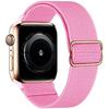Adecuado para Apple Watch 11 Correa de Reloj iWatch S10 Correa Elástica de Nylon Ajustable Telescópica