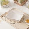Caja de Embalaje para Pastel en Rebanadas de 3 pulgadas 4 pulgadas Postre Mille-feuille Tiramisú Pastel Sparta Elevada para Llevar