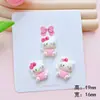 Conjunto Grande de Gato Kt Resina Acessórios para Joias DIY Capa de Celular Flor para Sapato Fivela de Sapato Patch Grampo de Cabelo Acessórios de Cabelo Material