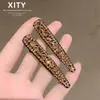 Elegante y estiloso clip de una palabra con pedrería color champán, nuevo estilo de celebridad de internet para mechones de fleco, clip de pico de pato exquisito