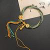 Nova pulseira de tassel em cloisonné tecida à mão estilo étnico chinês design de nicho pulseira estilo antigo pulseira feminina transfronteiriça