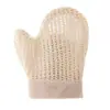 Suministro Directo de Fábrica de Guantes de Baño Jieni Naturales Puros Tejidos a Mano de Sisal, Guantes de Baño Exfoliantes Suaves e Indoloros