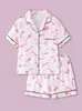 Pijama Fofo para Mulheres, Novo Estilo Primavera e Outono, Algodão Nuvem Manga Longa, Design Doce Tendência, Pode Ser Usado Fora, Roupa de Casa, Conjunto Casual Ins