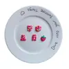 Oso Fresita Brillante de Dibujos Animados Pegamento de Crema DIY Funda de Teléfono Pendientes Pasador Zuecos Accesorios para Zapatos Piezas de Resina Venta al por Mayor