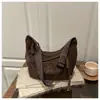 Bolso de Hombro Informal de Gran Capacidad Estilo Bollo para Viajes Diarios de Moda para Mujer 2025 Nuevo Fácil de Combinar Estampado de Leopardo Bolso Cruzado Ligero