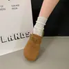 Zapatos Birkenstock Retro Planos de Cuero Genuino Tipo Bagel para Usar Afuera, Zapatos Casuales Todo Incluido de Suela Suave, Zapatos de Commuting de Doble Uso