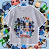 Ropa de mercancía del nuevo juego Animal Hospital, camisetas de manga corta para niños, tops de manga media, modernos