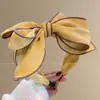 Diadema retro de corona alta para mujer, simple y elegante, diadema de ala ancha que no estrangula el cabello, accesorio para el cabello de moda estilo coreano