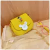 Bolsa Infantil 2023 Nova Bolsa Transversal Infantil Estampada de Desenho Animado Estilo Coreano Bolsa de Ombro da Moda para Bebê Porta-Moedas