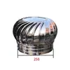 Ventilador de Techo de Bola de Viento No Motorizado de Acero Inoxidable para Ventilación de Extracción de Conductos de Humo de Fábrica y Cobertizos de Cerdos