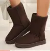 Botas de Nieve Tallas Grandes Transfronterizas para Mujer 2026 Invierno Nuevos Zapatos para Mujer Acolchados con Terciopelo Espeso Cálidos Zapatos de Algodón para Mujer Otoño Invierno Botas de Algodón para Mujer