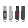 Memoria USB Privada Nuevo LOGOTIPO Luminoso LED Metal Memoria USB Aniversario de Negocios Exposición Reunión Memoria USB Publicitaria Memoria USB Regalos