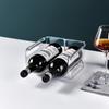 Estante Exhibidor de Vino Transfronterizo de Amazon Estante de Almacenamiento para Latas de Vino Tinto y Vino Extranjero Apilable Estante de Almacenamiento para Vasos de Agua
