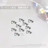 Accesorios para Uñas Lazo Metálico Cinta Oro Plata Blanco Aleación K Uñas Portátiles Accesorios de Lazo para Uñas