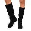 Otoño 2026 Nueva Llegada Comercio Exterior Tallas Grandes para Mujer Casual Cómodo Estilo Europeo Americano Moda Ropa Exterior Botas Talla Única