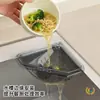 Cesto Drenante Triangular Magnético Filtro de Pia de Cozinha Prateleira Doméstica para Armazenamento de Restos de Comida Desperdícios de Cozinha