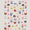 Pegatinas para Uñas 5D Estéreo con Relieve Zootopia para Niños Pegatinas para Uñas de Conejo Policía Judy Autoadhesivas con Adhesivo de Respaldo