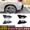 Adecuado para Bmw X1 Ix1 U11 m Sport 2023+ Cuchilla de Aire de Esquina Trasera Calcomanía de Coche Modificación Exterior