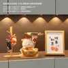 Gato de la Suerte Lingote de Entrada Adornos de Entrada Almacenamiento de Llaves del Hogar Decoración Apertura Regalos de Inauguración Manualidades Muebles