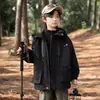 Chaqueta para Niños Primavera y Otoño 2025 con Forro Interior Desmontable, Conjunto de Dos Piezas, Chaqueta Exterior Tres en Uno