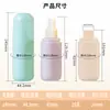 Botella atomizadora de tóner de 100 ml Botella de plástico PET Botella con bomba para loción Botella dispensadora de perfume Botella atomizadora de 100 ml