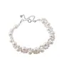 Pulsera de Perlas Brillantes, Estilo Suave y Lujoso, Joyería de Alta Gama a la Moda, Versátil al por Mayor para Mujeres