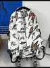 Mochila de Estilo Japonés Ins Street-Style con Rayos Personalidad Graffiti, Moderna y Genial, Mochila Duradera y Resistente para Adolescentes Niños