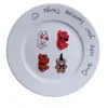 Nuevos Accesorios de Oso Pajarita Acrílica Venta al por Mayor Hechos a Mano DIY Pegamento de Crema Pinzas para el Cabello de Niños Decoraciones para Ropa Funda de Teléfono