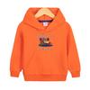 Suéter com capuz para meninos e meninas Outono 2023 novo estilo western infantil camisa de manga comprida primavera e outono casaco casual solto