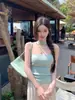 Nuevos Lanzamientos: Top de Tirantes Único y Deslumbrante para Mujer, Adecuado para el Verano, Puro y Atractivo, Corte Ajustado, Favorecedor para la Figura