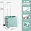 Carrito de compras plegable para comestibles del fabricante, carrito portátil de mano para acampar al aire libre y recoger paquetes