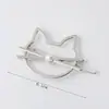 Presilha de Liga Estilo Coreano Nova Metal Pentagonal Laço Grampo de Cabelo Sapo Fivela de Grampo de Cabelo Cupido Acessório de Cabelo Coração
