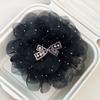 Popular Pinza para el Cabello de Plumas Florales, Tamaño Mediano, Aspecto de Alta Gama, Elegante Pasador para la Parte Posterior de la Cabeza, Pinza para el Cabello para Mujer