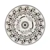 Mouse Pad Redondo para Uso no Escritório, Mouse Pad para Meninas, Pad de Mesa, Mouse Pad, Feito Sob Medida com Seu Próprio Design, para Uso em Casa