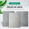 Placa de Cimento Comercial para Escritório Isolamento de Silicato de Cálcio Isolamento Impermeável à Prova de Umidade Retardador de Fogo Placa de Silicato de Cálcio Reforçada com Fibra