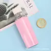 Garrafa de Boca Pequena para Homens e Mulheres, Copo de Gelo Esportivo, Copo Térmico de Aço Inoxidável 304, Recipiente Transparente para Chá, Copo Térmico para Café e Cerveja