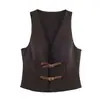 Para Comercio Exterior Europeo y Americano Transfronterizo Ropa de Mujer Aliexpress Venta Caliente Moda de Verano Chaleco Adelgazante con Cuello en V Conjunto de Falda Plisada