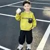 Conjunto de Ropa de Primavera para Niños 2026 Nuevo Estilo Sudadera para Niño Elegante Ropa Atractiva para Bebés y Niños Conjunto Primavera Otoño Moderno