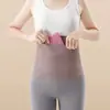 Soporte lumbar DeRong soporte lumbar bolsa para soporte lumbar protección contra el frío cuidado postparto más hombres y mujeres doble bolsillo cálido en el vientre cinturón lumbar protección térmica protección del estómago calefacción