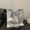 Bolsa de Ombro Borboleta Estilo Europeu e Americano, Bolsa de Mão Doce e Artística, Nova Bolsa Tote Grande Capacidade Casual e Fashion 2026