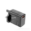 Novo Carregador de Celular USB Único Europeu e Americano Transfronteiriço 18W Padrão Britânico Porta Única Cabeça de Carregamento Rápido Qc3.0
