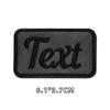 Patch autoadesivo para jaqueta de penas, adesivo de tecido bordado, remendo para buraco rasgado infantil, subsídio para reparo sem costura, patch decorativo preto para roupa