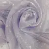 Tela de Gasa Estampada con Estrellas Doradas para Ropa Tradicional China, Tocados, Accesorios, Materiales de Organza y Fondo para Fotografía